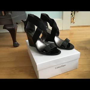 Calvin Klein Wedge Pumps